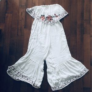 American eagle strapless romper